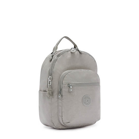 Kipling Seoul Small Klassiska Tablet Ryggsäck Grå | SE 1355XY